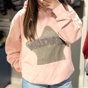 Aelfric Eden Baby Pink Hoodie